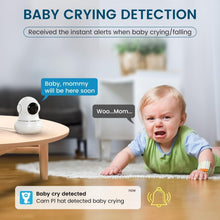 Load image into Gallery viewer, Complete Indoor Surveillance: 2-Pack 2K Cameras with Night Vision &amp; App Control