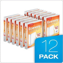 Load image into Gallery viewer, Economical 12-Pack of ClearVue 1-Inch Round Ring Binders with XtraLife Cover