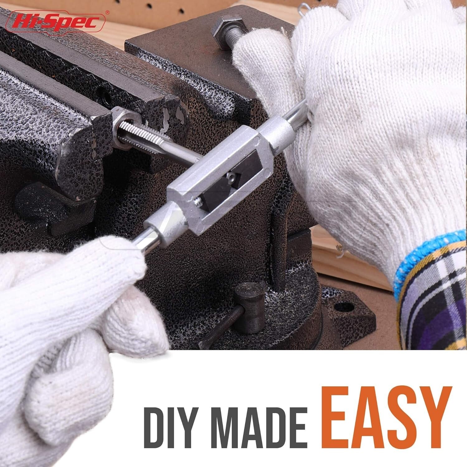 Complete 39-Piece SAE & Metric Tap and Die Tool Set with Screw Pitch Gauge