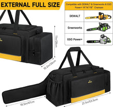 Load image into Gallery viewer, Versatile Hydro-Proof Chainsaw Storage Bag - Detachable Strap for Easy Carrying
