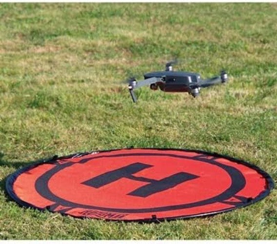 Durable 3' Weighted Drone Landing Pad for Mavic, Matrice, Mini 3 Pro - Portable