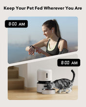 Load image into Gallery viewer, BPA-Free Automatic Cat Feeder with Freshness Preservation - Ideal for All Pets