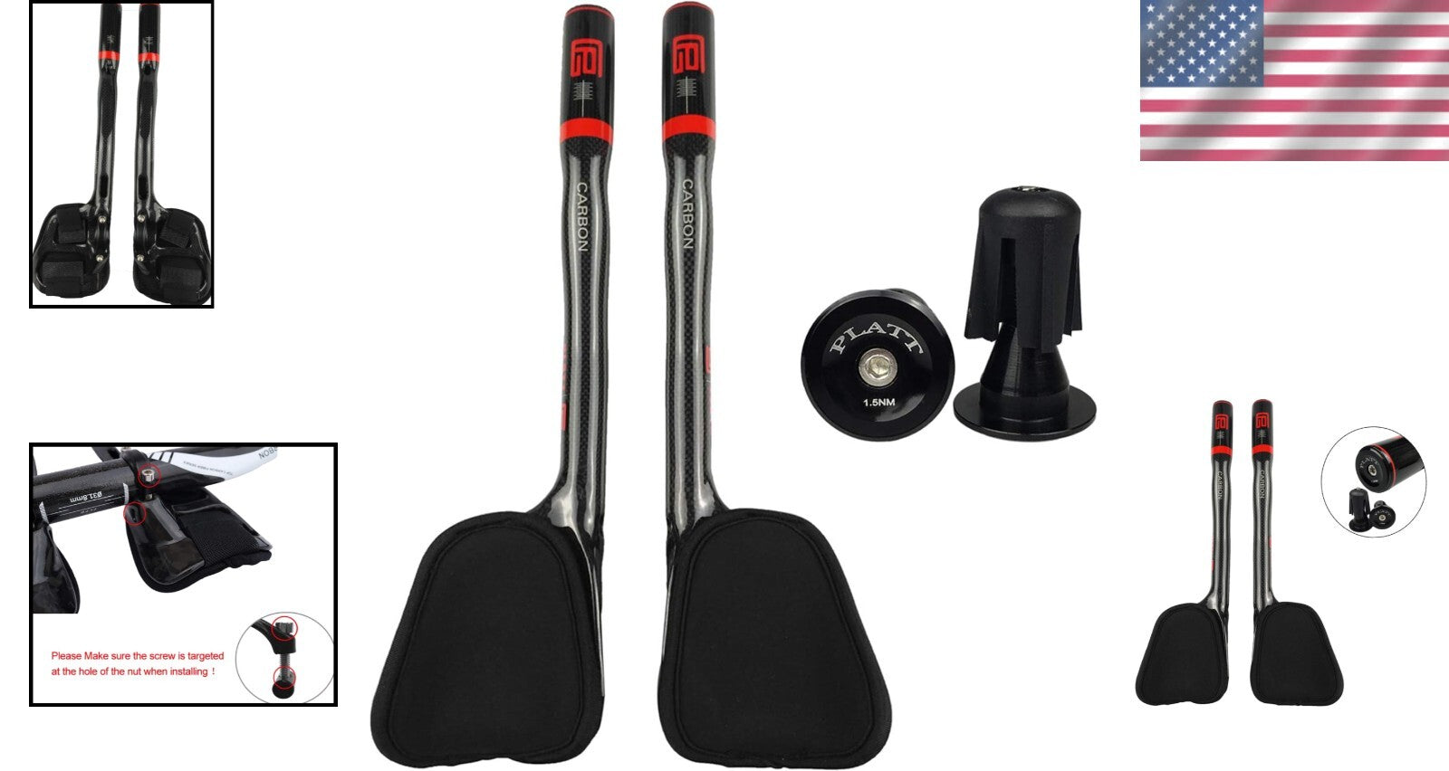 Versatile Cycling Rest Handlebar with Polished Look - Fits 31.8mm Specifications