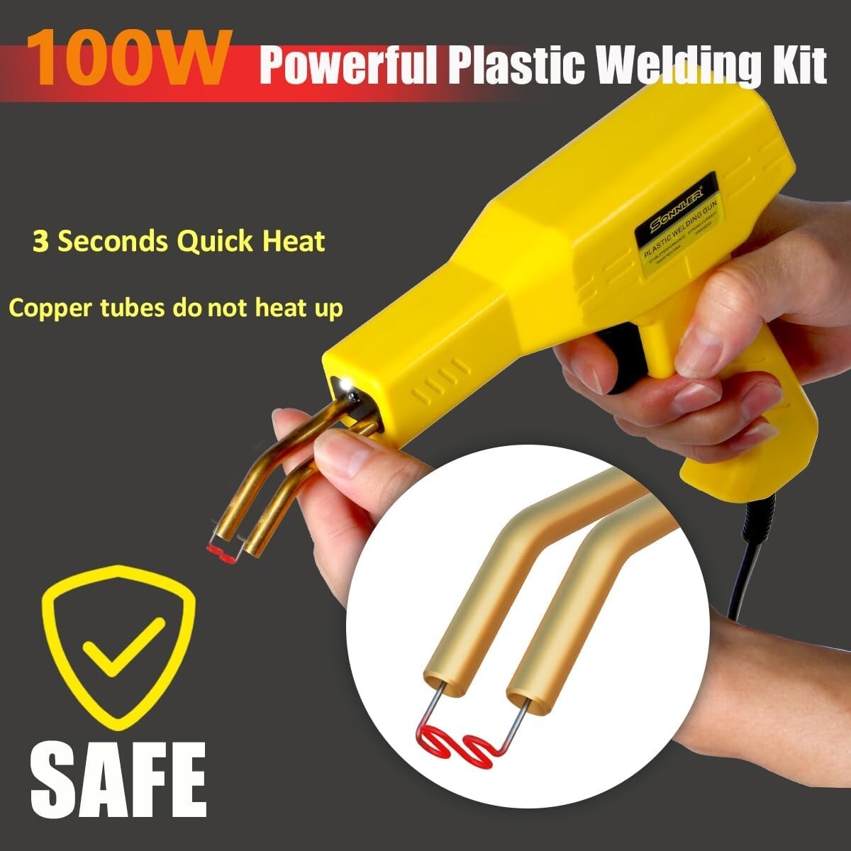 1000PCS Plastic Welder & Hot Stapler Repair Kit for Auto Bumper Restoration