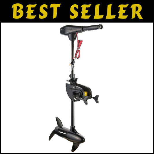 Efficient NV-Series 24V Trolling Motor - Quiet Operation, 8 Speeds for Anglers