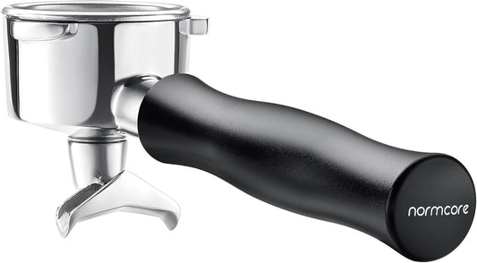 Ergonomic 54mm Portafilter with Double Spout - Perfect for Espresso Perfection