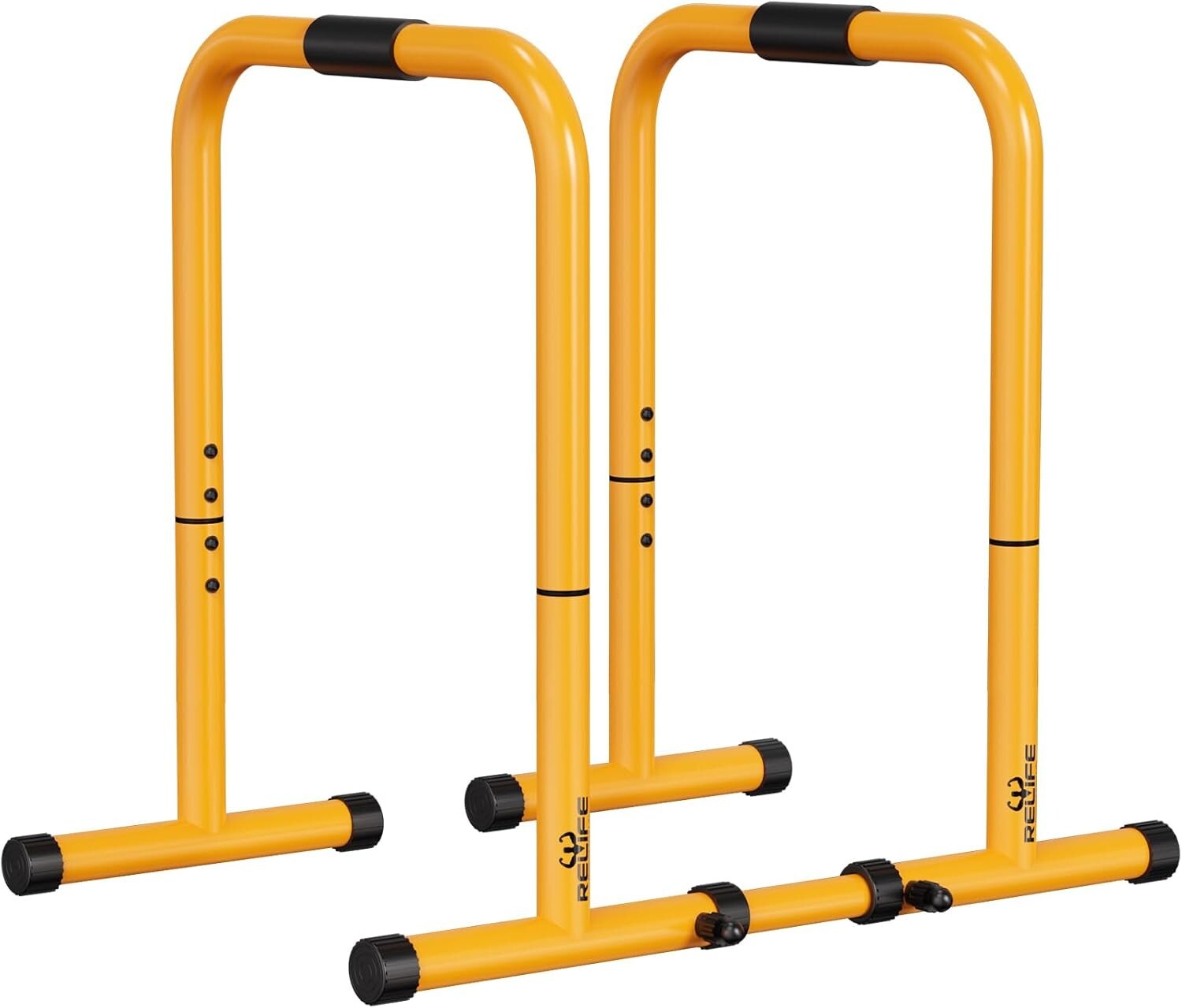 Durable Fitness Dip Stand - 400LBS Capacity, Adjustable Height for All Exercises
