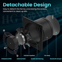 Load image into Gallery viewer, High-Performance 6" Exhaust Fan - Ideal for Kitchen, Bathroom, and Indoor Spaces
