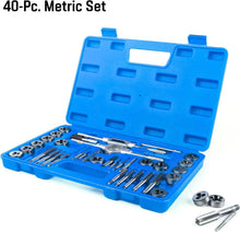 Load image into Gallery viewer, Premium 80-Piece Tap and Die Set - SAE &amp; Metric, Durable Steel Construction