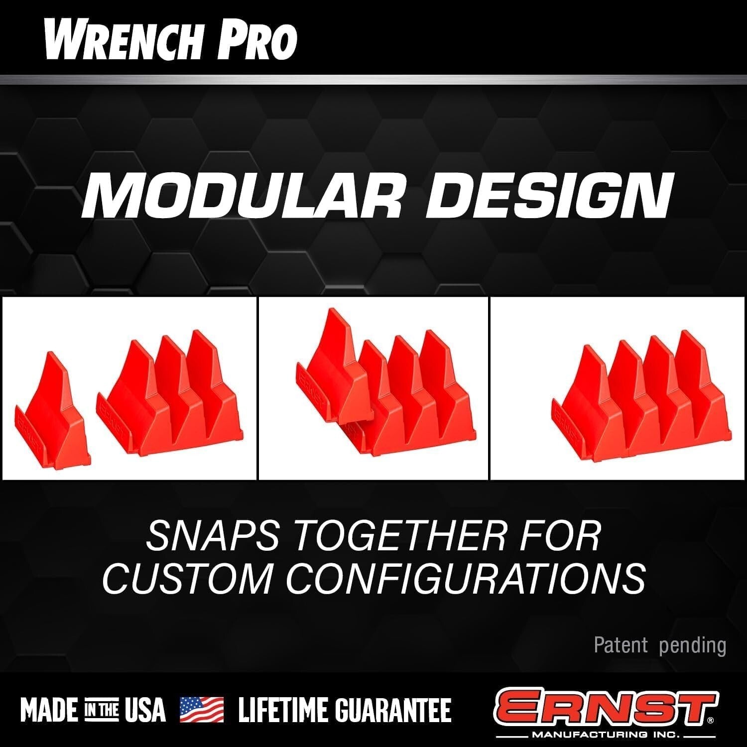 Versatile Magnetic Wrench Pro - Fits 40 Tools with Easy Identification Labels