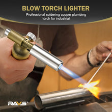 Load image into Gallery viewer, Copper Butane Torch for Cooking - Adjustable Flame and Refillable Design