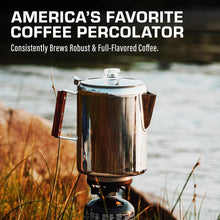 Load image into Gallery viewer, Lightweight &amp; Durable Outdoor Percolator - 12-Cup Stainless Steel Coffee Maker