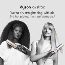 Load image into Gallery viewer, Compact Airstrait Straightener with Nickel &amp; Glass, 1600W for Effortless Styling