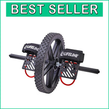 Load image into Gallery viewer, Full Body Functional Fitness Power Wheel - Strengthens Abs &amp; All Muscle Groups