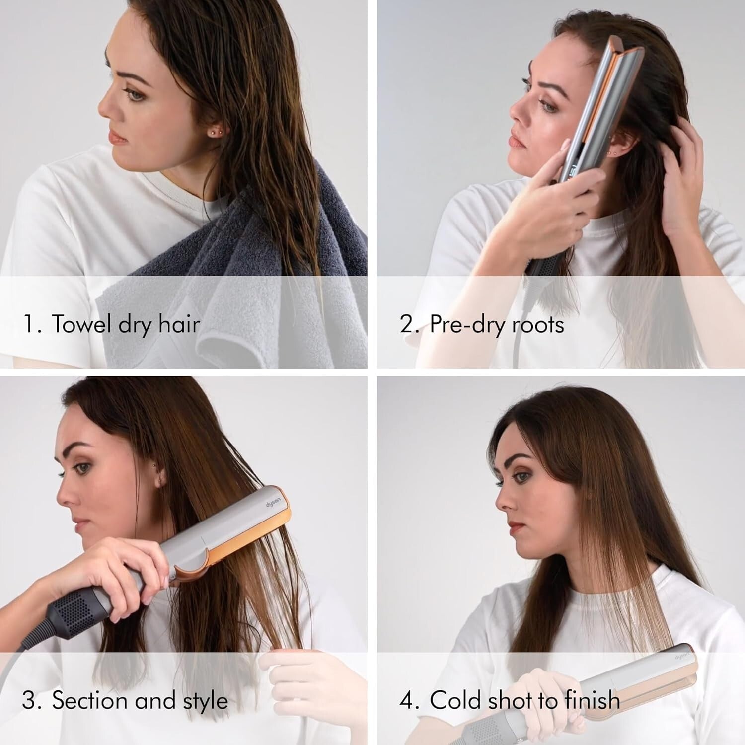 Compact Airstrait Hair Straightener - Ideal for Effortless Styling Anywhere