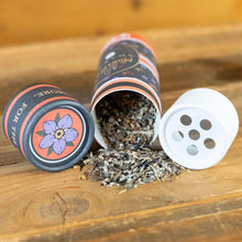 Load image into Gallery viewer, GMO-Free Wildflower Seed Shaker - Hummingbird, Monarch &amp; Bee Mix for 1,000 sq ft