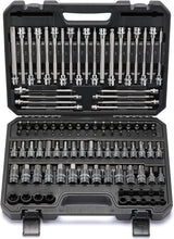 Load image into Gallery viewer, Versatile 107-Piece Drive Socket Set – Chrome Vanadium Steel for Professionals