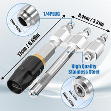 Load image into Gallery viewer, M5 Twist Pressure Washer Nozzle - 3-in-1 Shooter Tip for Ultimate Cleaning