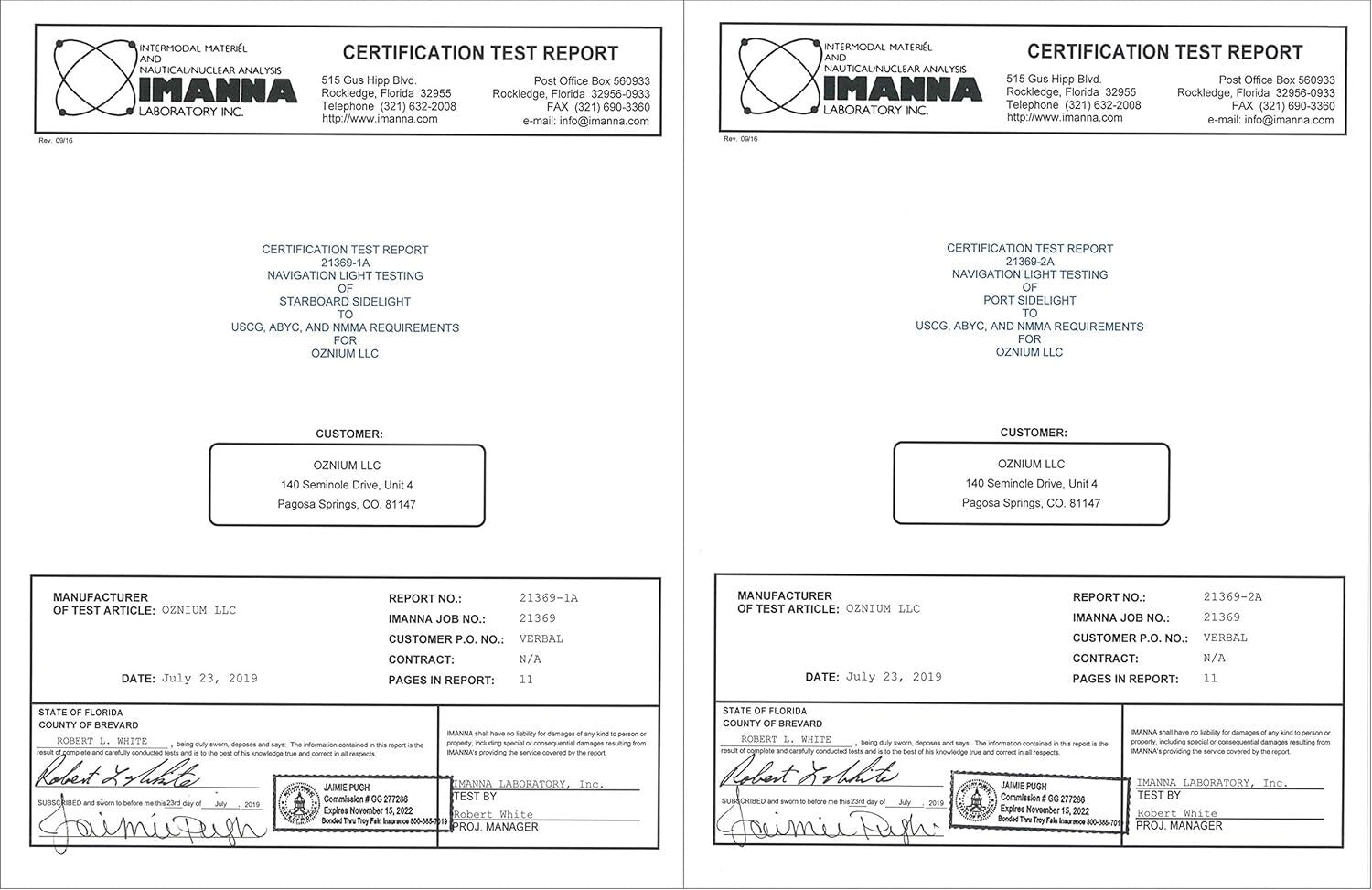 Durable Marine LED Navigation Lights for Boats - Easy Flush Mount Installation