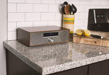 Load image into Gallery viewer, Vintage-Inspired Fleetwood Bluetooth FM Radio and CD Player with Alarm Clock