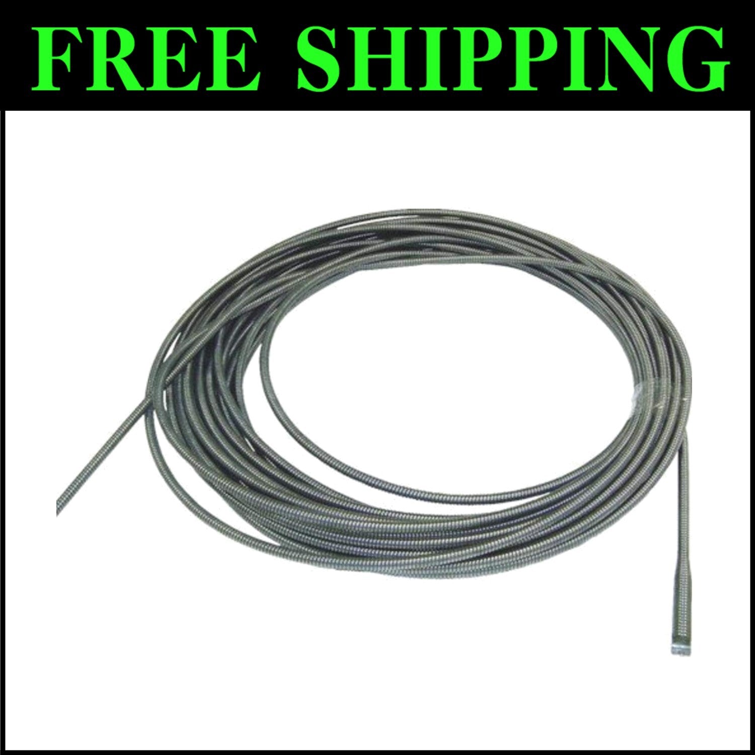 Durable 3/8" x 75' Inner Core Cable for Efficient Drain Cleaning with K-3800