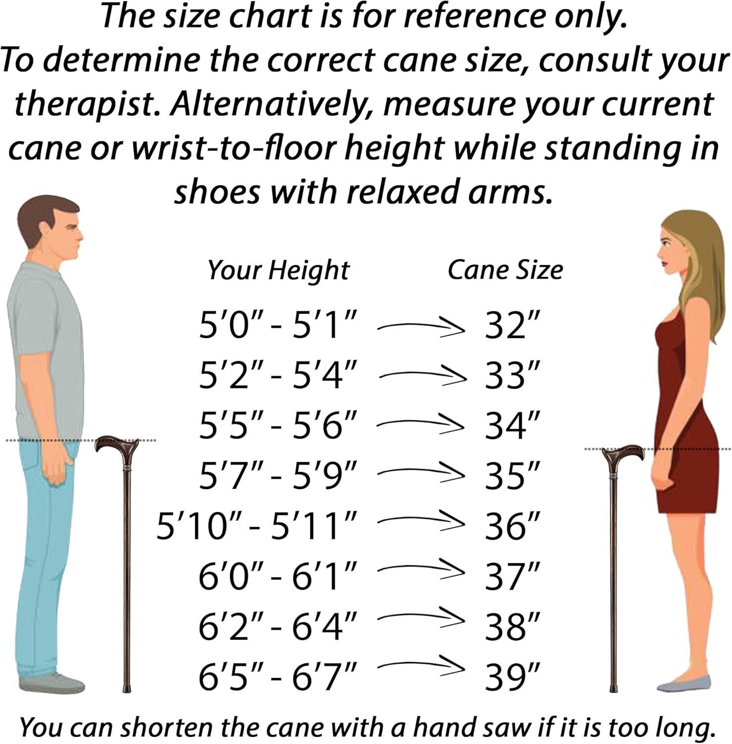 Unique 36 Inch Wooden Walking Stick for Men & Women - Handcrafted and Ergonomic