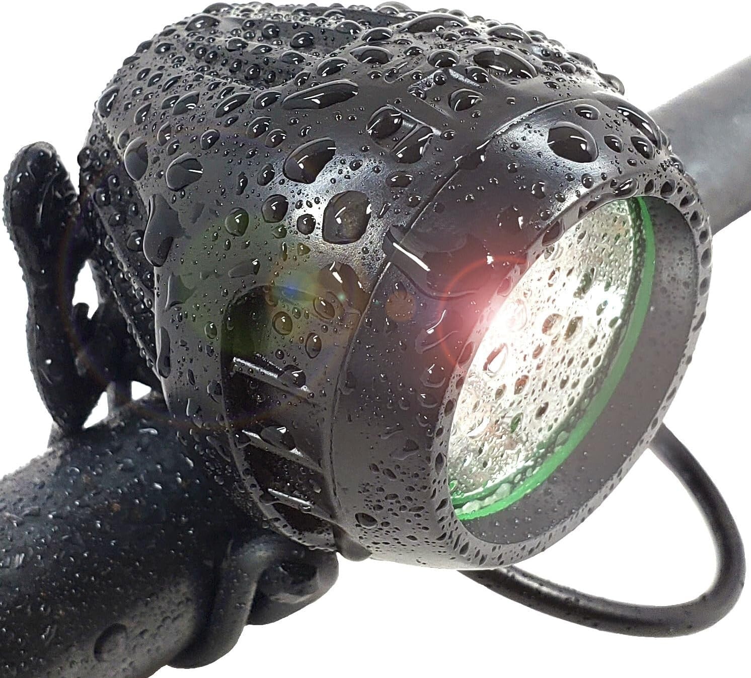 1200 Lumen Waterproof Rechargeable Headlight with 4 Modes & Taillight Accessory