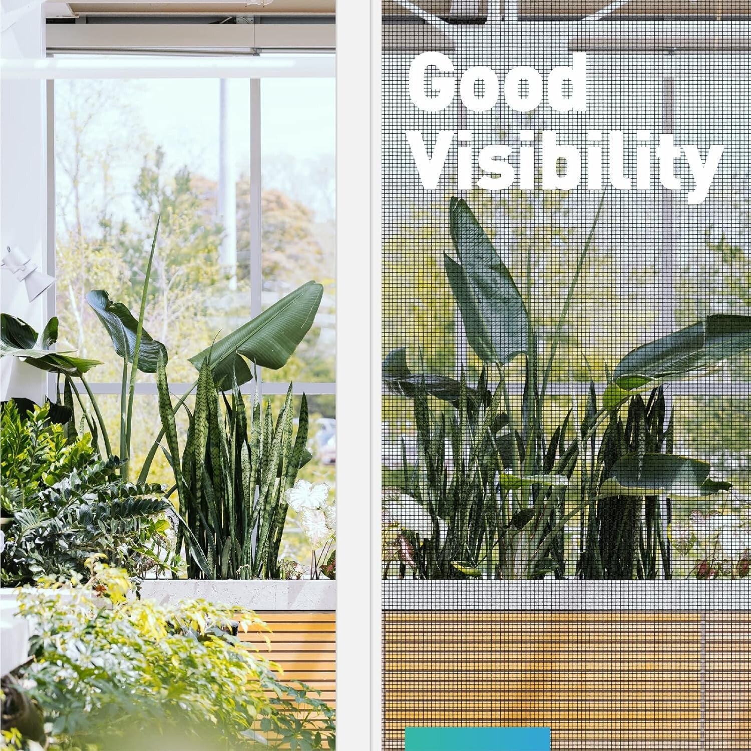 Heavy-Duty Pet-Friendly Window Screen Roll, 35in x 16ft Stainless Steel Mesh