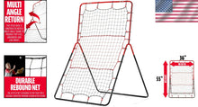 Load image into Gallery viewer, Multi-Angle Pitching Target &amp; Heavy-Duty Baseball Rebounder for Young Athletes