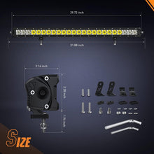 Load image into Gallery viewer, Premium 30 Inch 120W LED Light Bar - Offroad Spot Flood Combo for SUVs &amp; Trucks