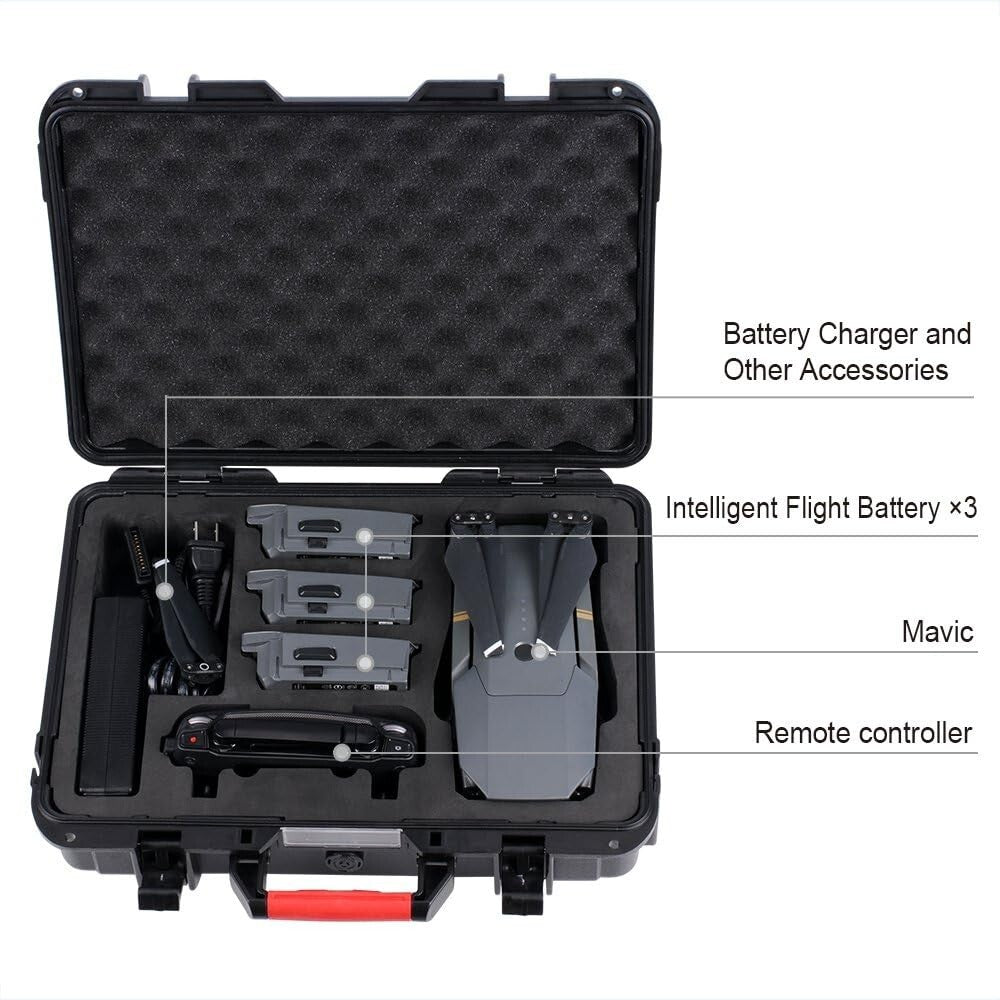 Lightweight Waterproof Drone Case for Mavic Platinum/Pro - 10.2L Capacity