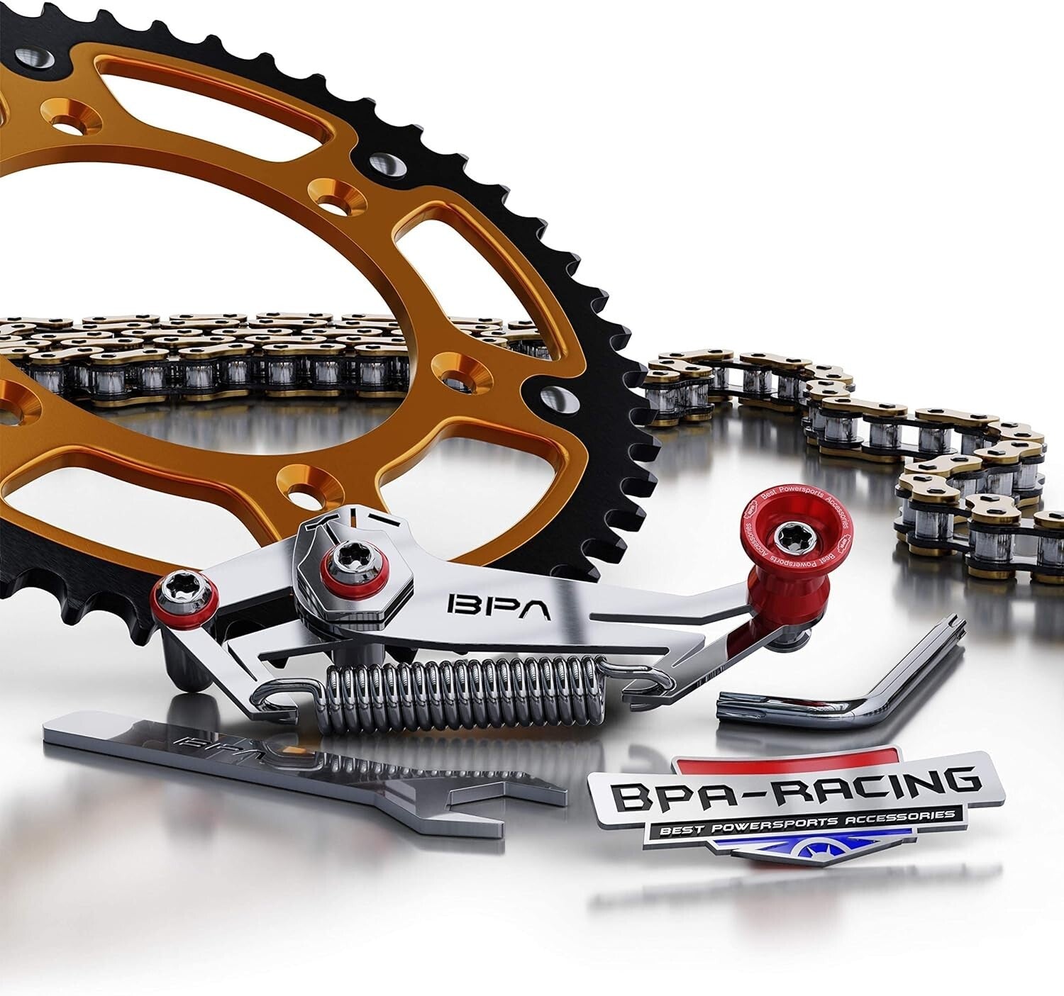 Patented Motorcycle Chain Slack Adjuster Tool for Quick and Precise Tensioning