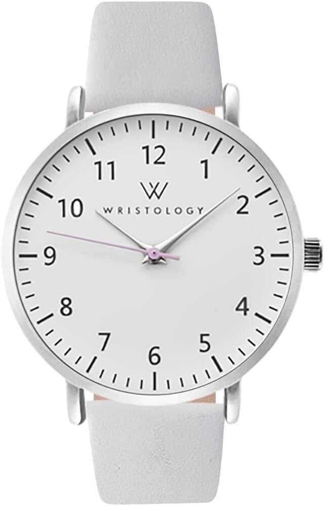 Stylish Silver & White 29-Style Nurse Watch - Ideal for Medical Professionals