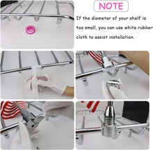 Load image into Gallery viewer, Stylish USA Flag Kit with Durable Pole Mount for 1/2" Motorcycle Luggage Racks