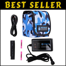 Load image into Gallery viewer, Compact 12V Charging Kit - Lithium Battery &amp; Wall Charger for Marine Gear
