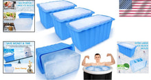 Load image into Gallery viewer, Reusable 4PC Silicone Ice Molds - Durable &amp; Easy Release for Maximum Cooling