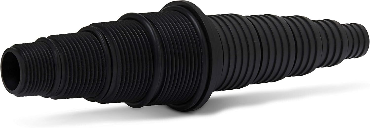 Fish Safe Universal Pond Fittings - Barbed Design for Secure Connections