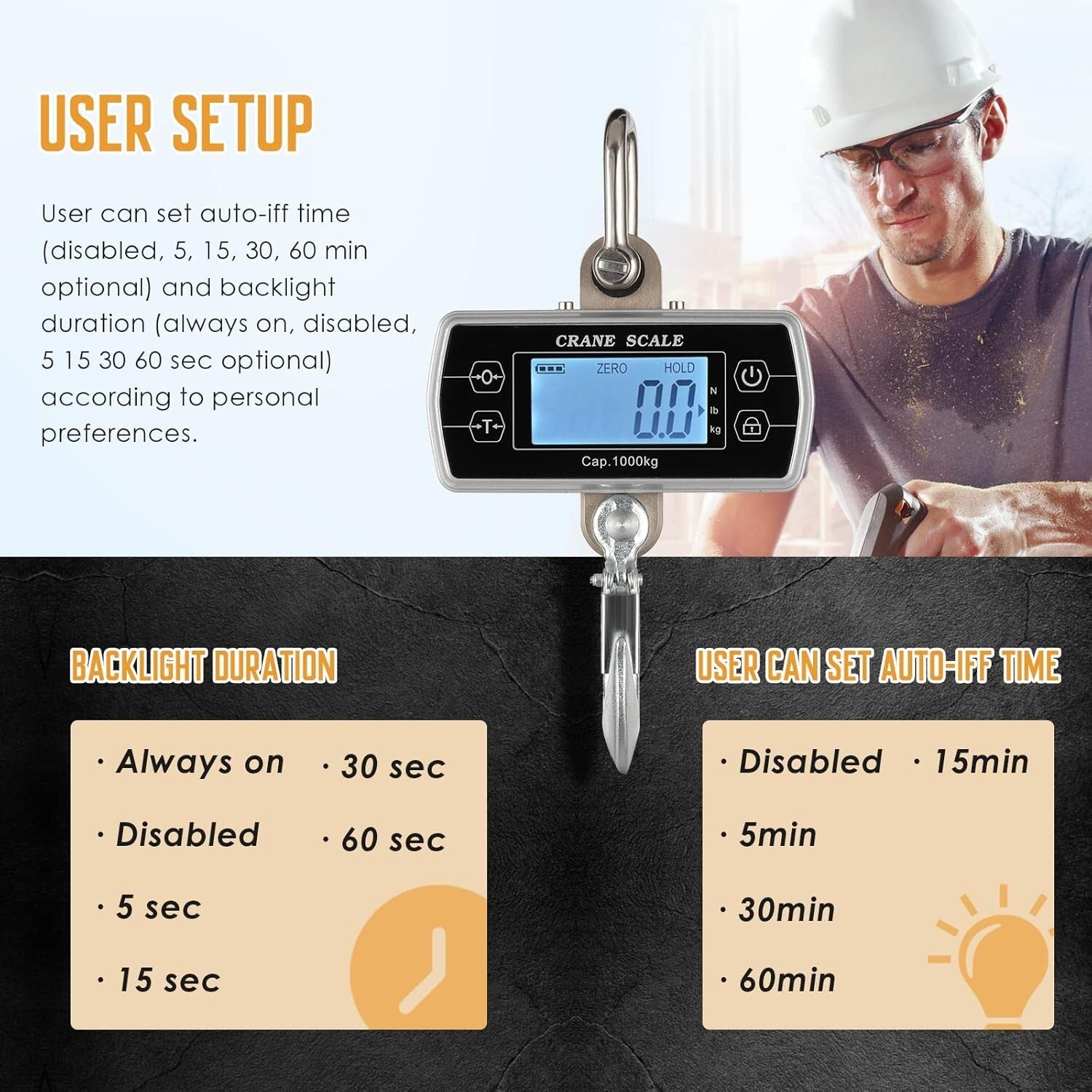 OIML Certified 2200lb Digital Scale - Ideal for Large Game and Industrial Use