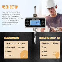 Load image into Gallery viewer, OIML Certified 2200lb Digital Scale - Ideal for Large Game and Industrial Use