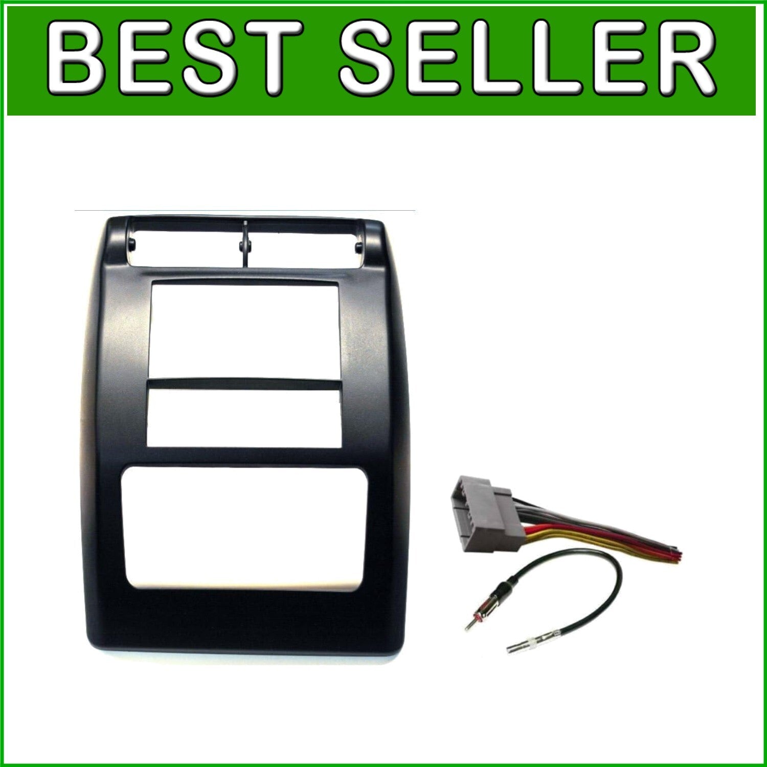 Double Din Radio Stereo Dash Kit for Jeep Wrangler 03-06: Flawless Fit & Easy...