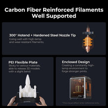 Load image into Gallery viewer, Next-Gen K1C 3D Printer - 600mm/s Speed, AI Monitoring, Carbon Fiber Compatible