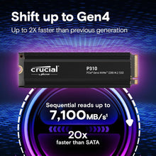 Load image into Gallery viewer, High-Speed 1TB NVMe M.2 SSD with Integrated Heatsink for Gaming &amp; Productivity