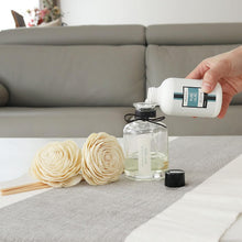 Load image into Gallery viewer, Fresh Cut Lilac Glass Diffuser with Sola Flowers - Luxurious Home Fragrance