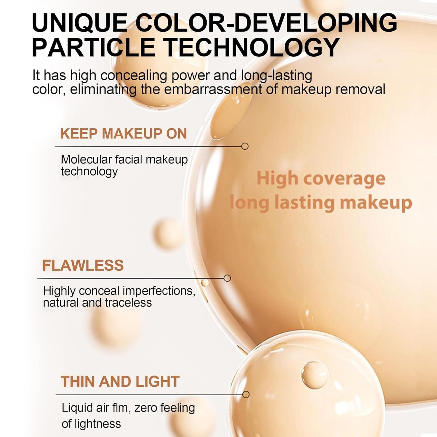 Light/Medium Spectrum Waterproof Foundation with SPF 50+ - Mature Skin Solution