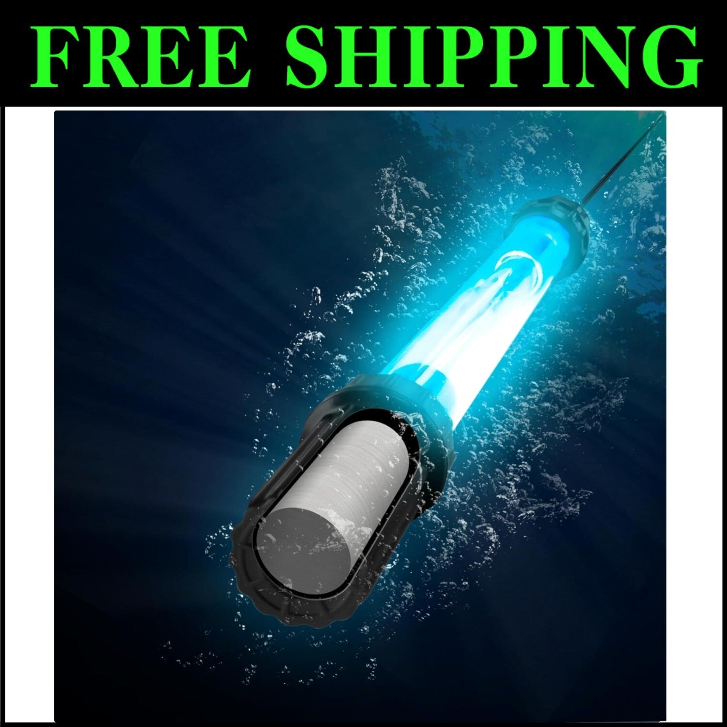 Premium 32W UV-C Light with 17FT Cable for Clear Pools & Aquatic Spaces