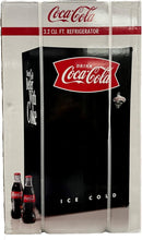 Load image into Gallery viewer, Energy Efficient Black 3.2 Cu. Ft. Fridge with Adjustable Thermostat &amp; Shelves