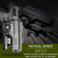Load image into Gallery viewer, Dark Grey Right-Handed OWB Holster for Glock 17, 22 &amp; S&amp;W - Quick Draw Fit