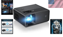 Load image into Gallery viewer, Lightweight Full HD Mini Projector with Built-in Speakers - Enjoy Anywhere!