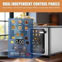 Load image into Gallery viewer, Stainless Steel Digital Toaster - 2 Slices, Bagel/Defrost Functions Included