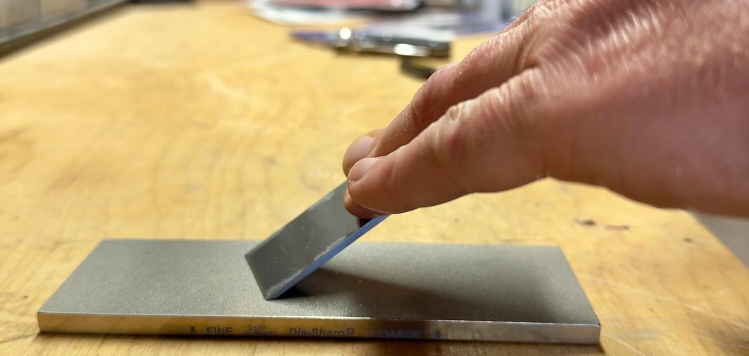 6" Two-Sided Dia-Sharp Diamond Sharpening Stone - Fine & Extra Fine Grits